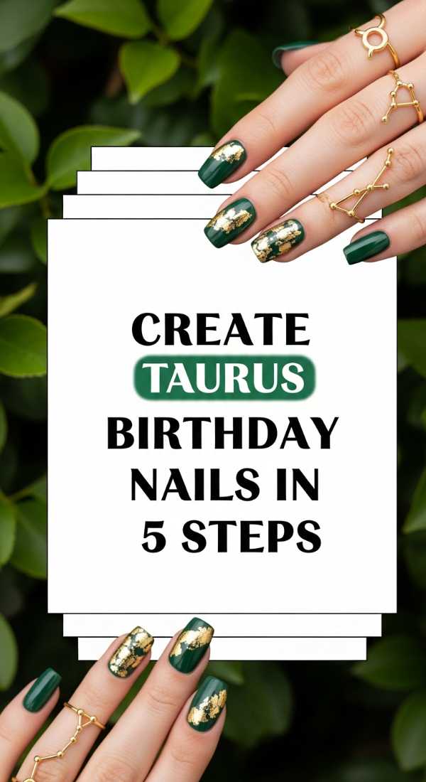 Create Taurus Birthday Nails In 5 Steps 6a059b50e5069