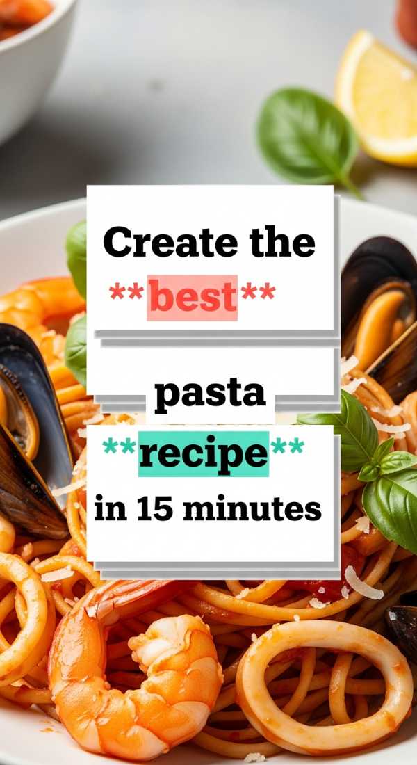 Create The Best Pasta Recipe In 15 Minutes 6a109644e106f