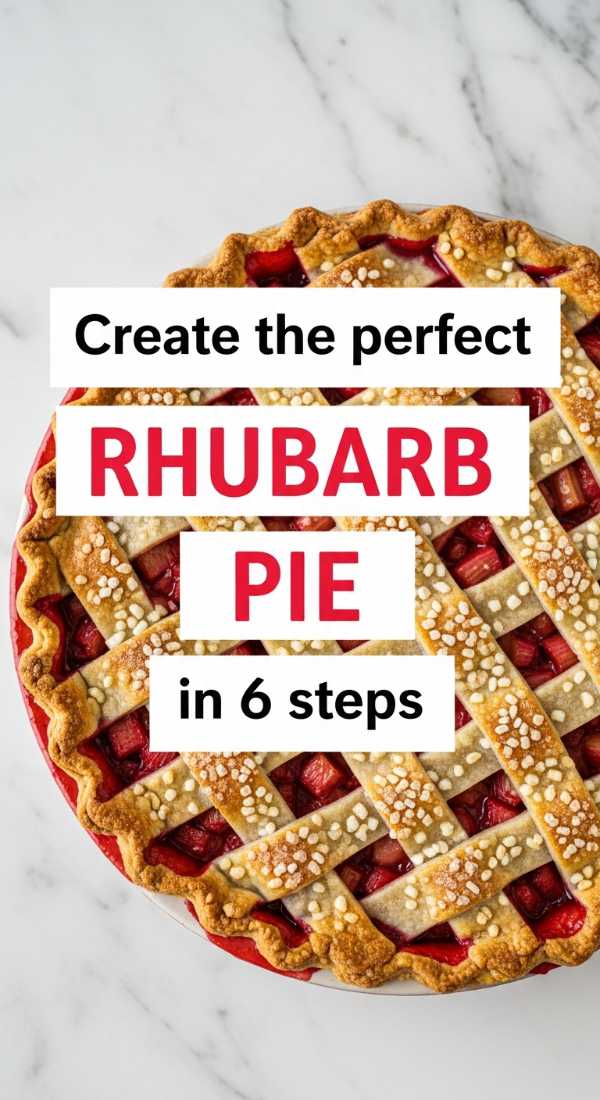 Create The Perfect Rhubarb Pie In 6 Steps 6a06c551dde6e
