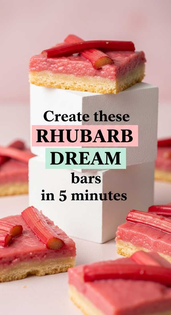 Create These Rhubarb Dream Bars In 5 Minutes 69f447499d648