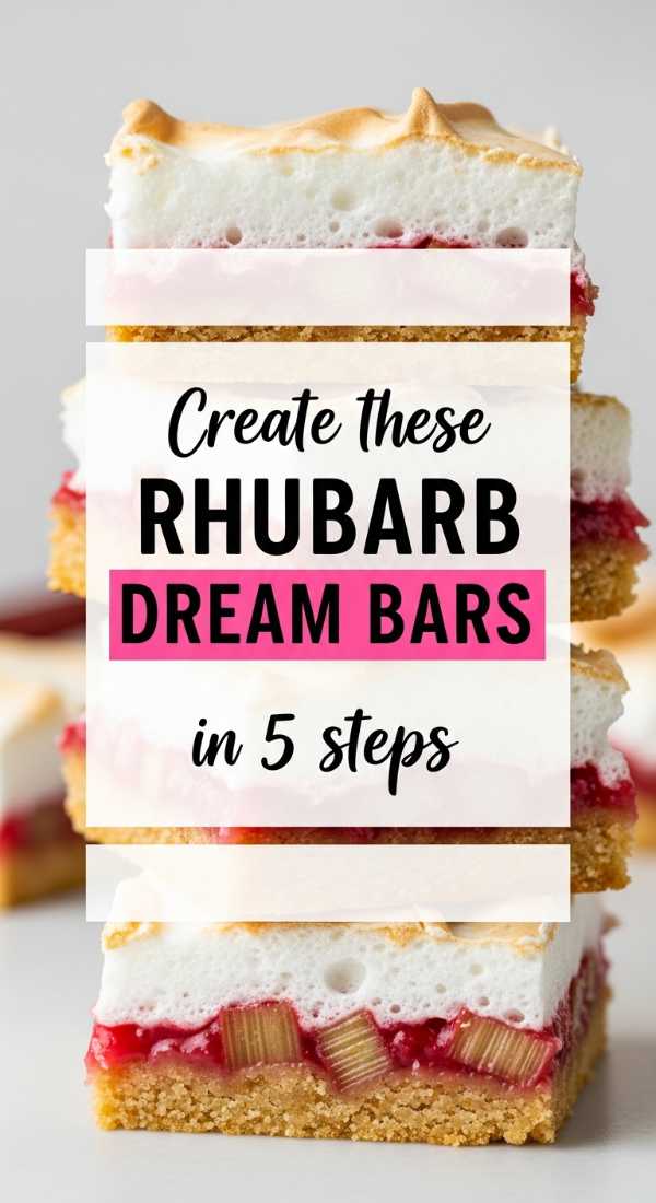 Create These Rhubarb Dream Bars In 5 Steps 69fd8cc34c6e9