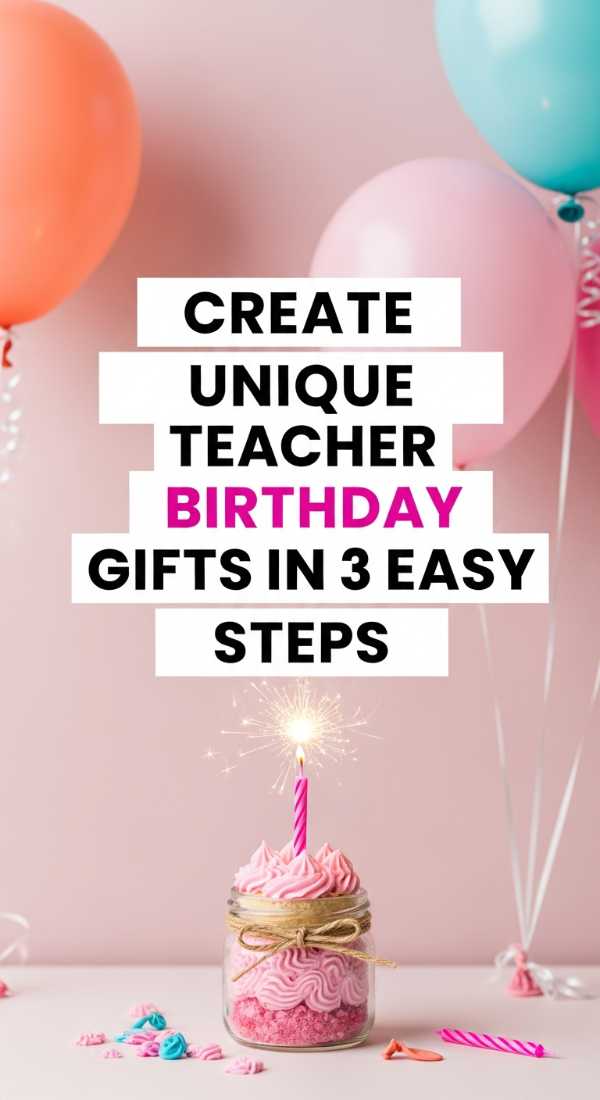 Create Unique Teacher Birthday Gifts In 3 Easy Steps 6a057da07be8f