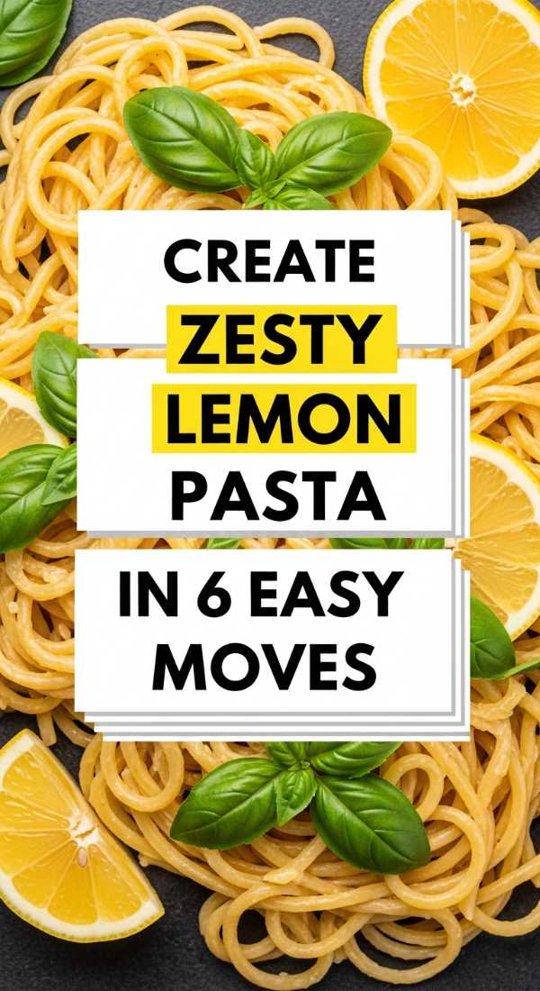 Create Zesty Lemon Pasta In 6 Easy Moves 6a109648dde40