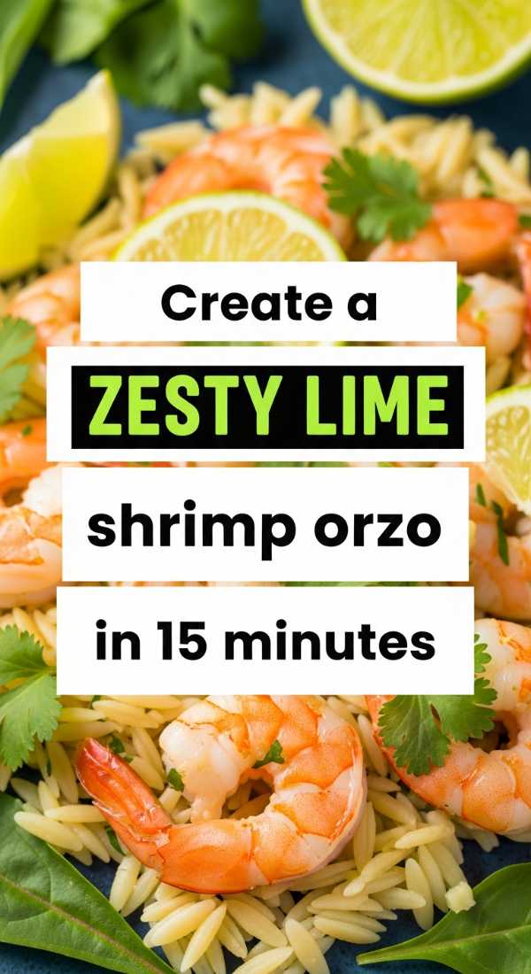 Create Zesty Lime Shrimp Orzo In 15 Minutes 6a00104bc0b6d