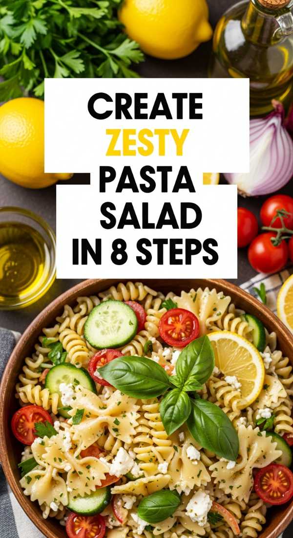 Create Zesty Pasta Salad In 8 Steps 6a1097c85c202