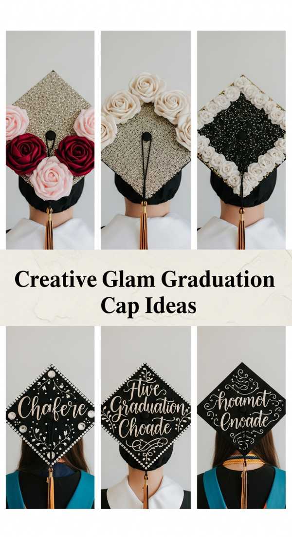 Sunshine & Peonies: The Complete May Aesthetic Handbook Creative Glam Graduation Cap Ideas 6a134d5dab41c