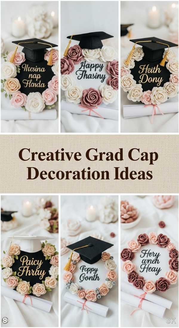 The Seasonal Joy Handbook: Your All-In-One Guide to Festive Entertaining Creative Grad Cap Decoration Ideas 6a134f145f085