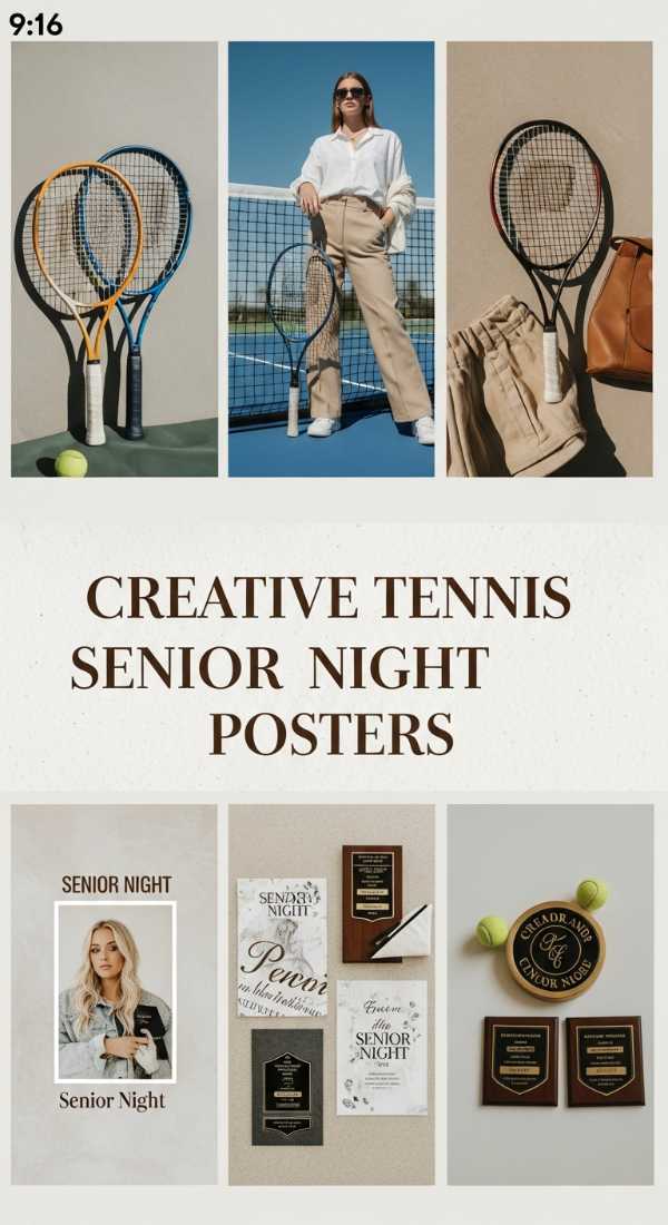 Creative Tennis Senior Night Posters 6a13494e872f2
