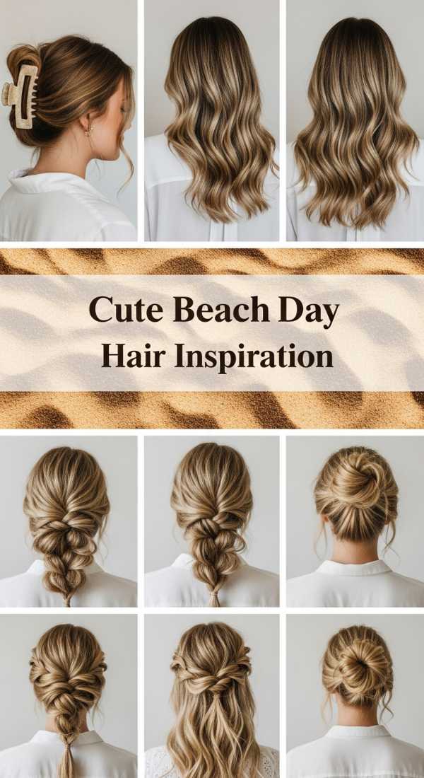 Cute Beach Day Hair Inspiration 69f8e264ac1b1
