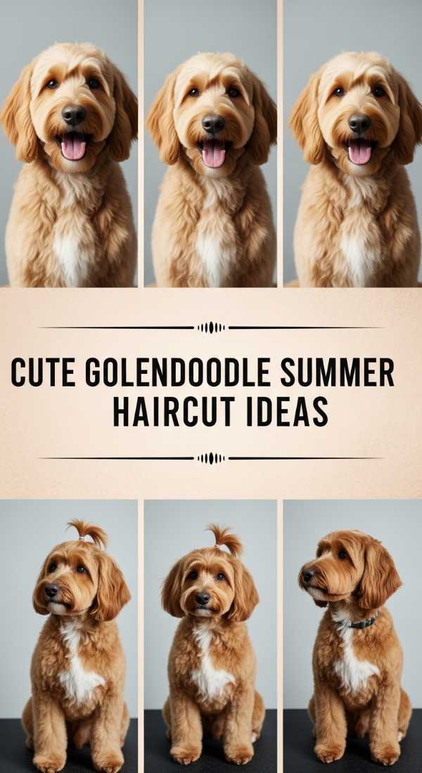 Cute Goldendoodle Summer Haircut Ideas 6a08ce47ddce6