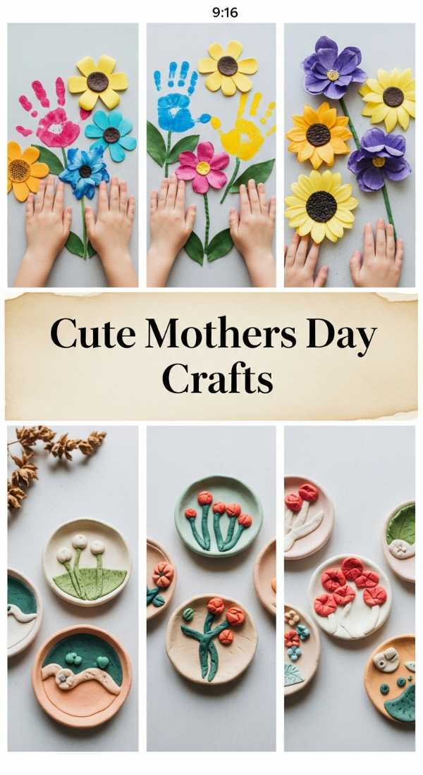 The Luxe List: Unforgettable May Celebration Concepts Cute Mothers Day Crafts 6a1347c26da3f