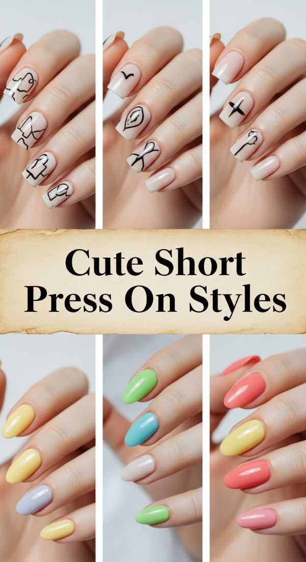 Cute Short Press On Styles 6a13490b834a9