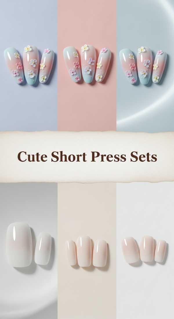Cute Short Press Sets 6a134c6827d1e