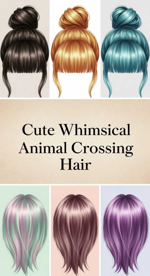 Cute Whimsical Animal Crossing Hair 6a1425b8817c9