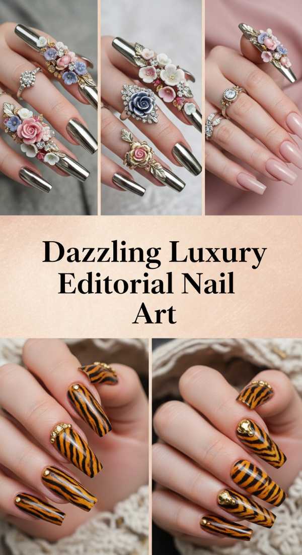 Dazzling Luxury Editorial Nail Art 6a1343d32e7f5