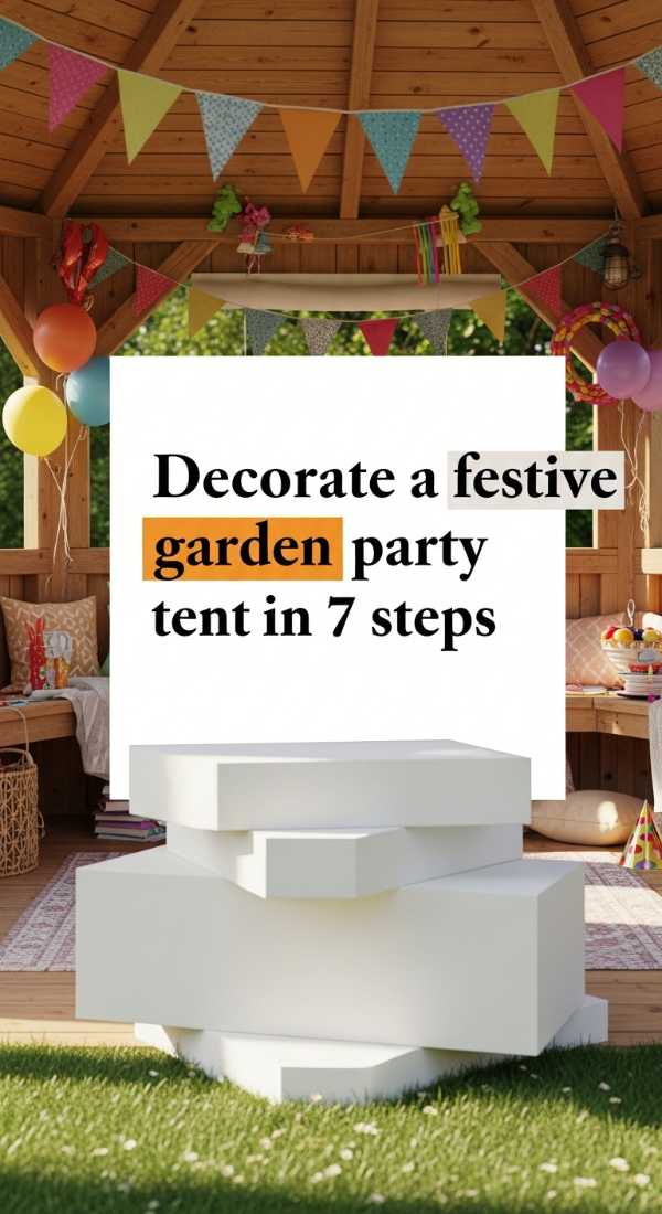 Cheers to Love: Your Definitive Wedding Party Checklist Decorate A Festive Garden Party Tent In 7 Steps 6a00568577c1d