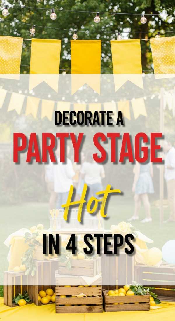 Decorate A Lemon Party Stage In 4 Steps 6a002e46acc58