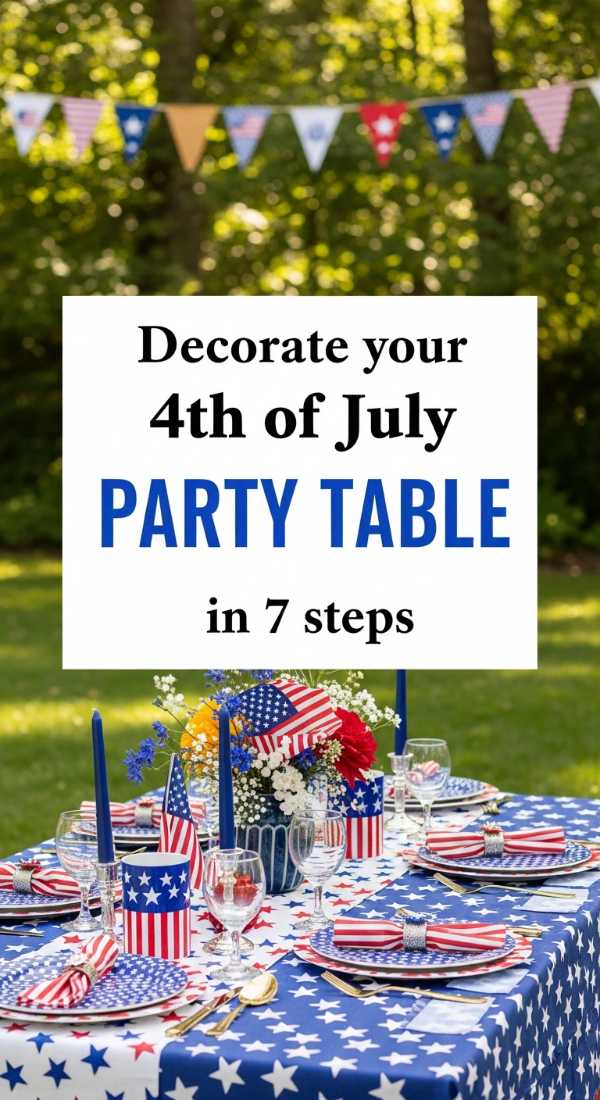 Decorate Your 4th Of July Party Table In 7 Steps 6a057dac9e13c