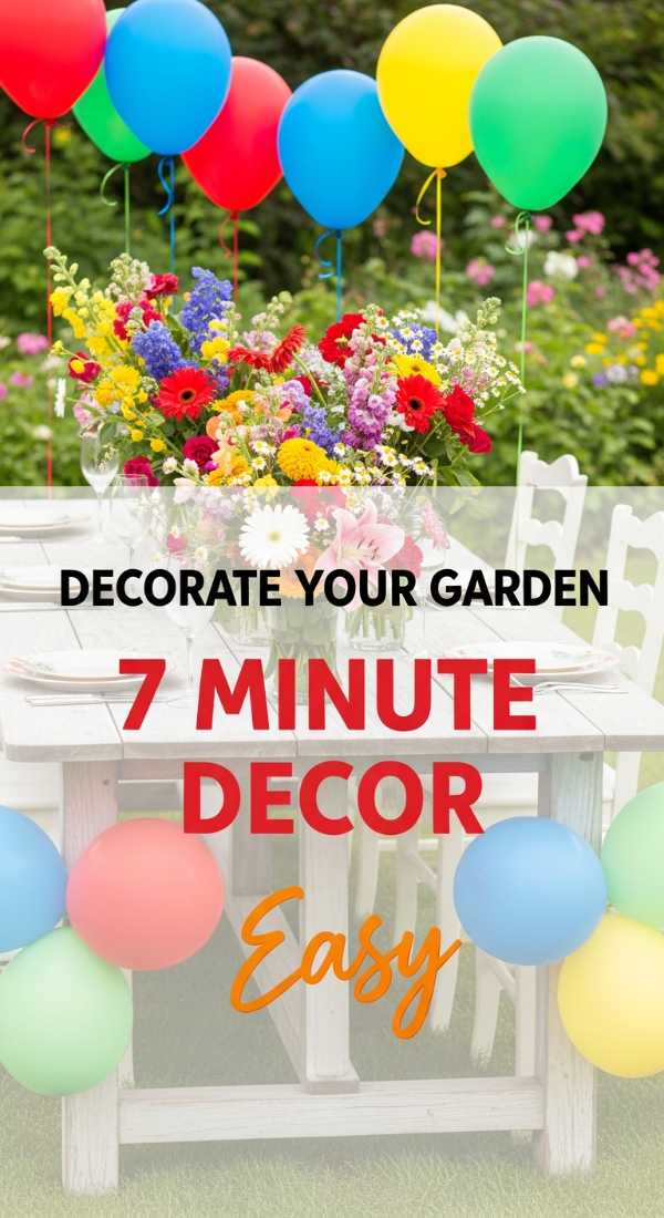 The Ultimate Checklist for an Unforgettable Outdoor Celebration Decorate Your Garden In 7 Minutes For A Party 6a157cad64258