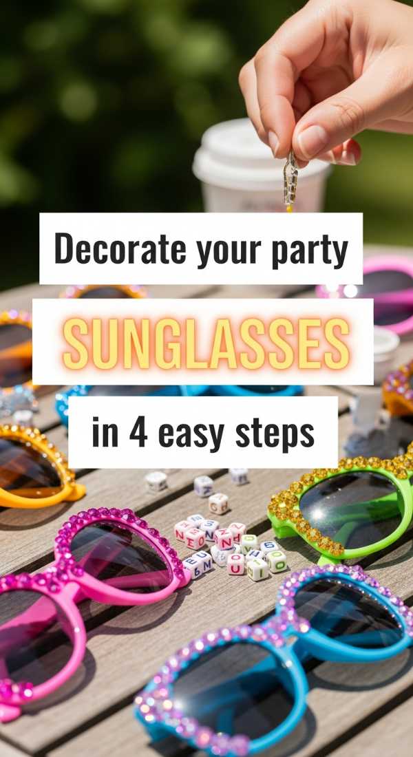 Decorate Your Party Sunglasses In 4 Easy Steps 69f5dcb036353
