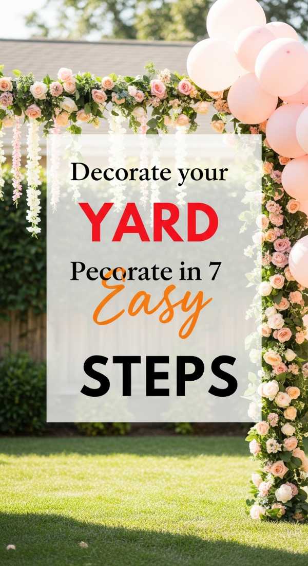 Sun, Seats, and Snacks: The Ultimate Outdoor Party Playbook Decorate Your Yard In 7 Easy Steps 6a157ca607ebf