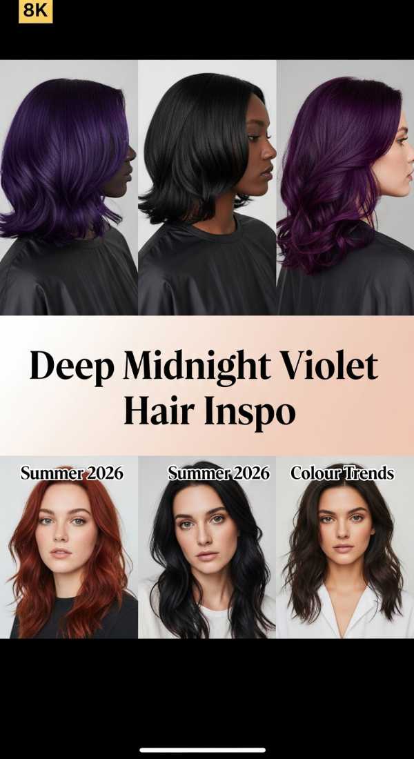 Deep Midnight Violet Hair Inspo 6a141e0610487