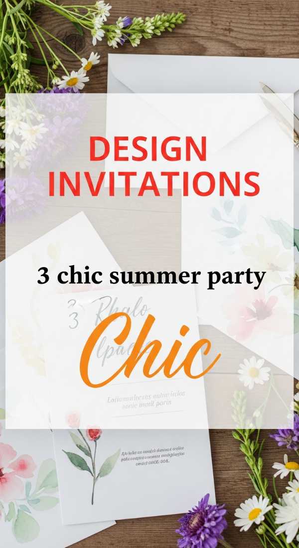 Design 3 Chic Summer Party Invitations Today 6a0577b609607