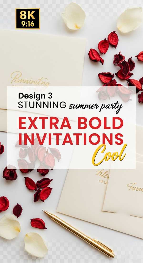 Design 3 Stunning Summer Party Invitations Today 6a0d9ece70752