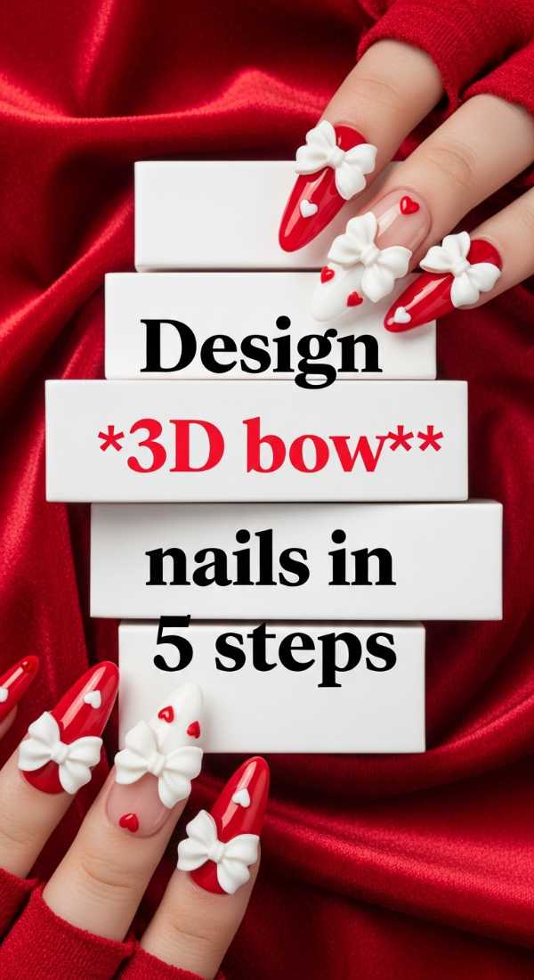 Design 3d Bow Nails In 5 Steps 69f876ee7b9d2