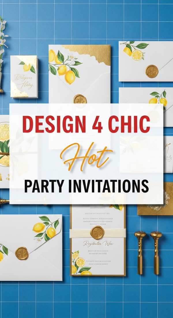 Aperitivo & Amore: The Essential Italian Summer Party Handbook Design 4 Chic Summer Party Invitations At Home 6a0d9ec173cb0