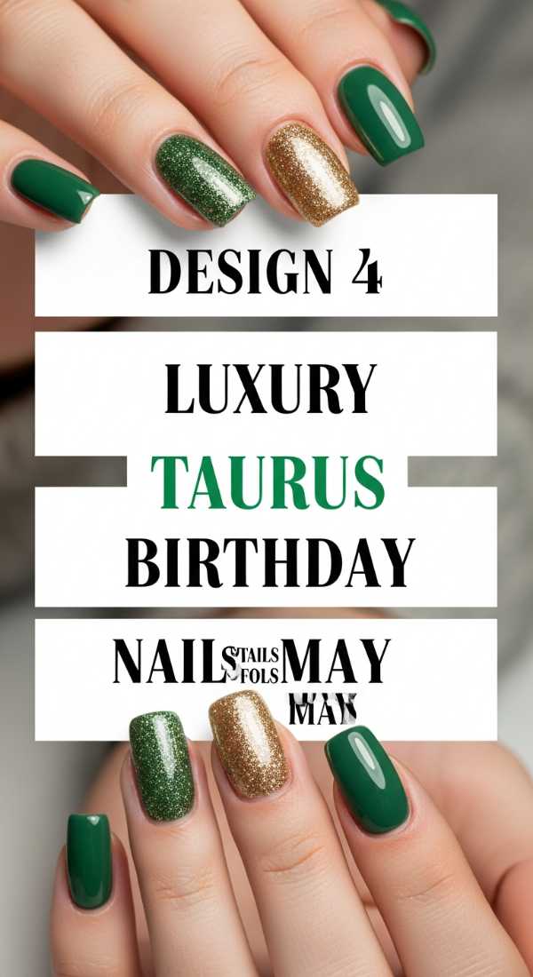 Next-Gen Mani: Top 5 Summer 2026 Nail Art Trends You Need to Try Design 4 Luxury Taurus Birthday Nails For May 6a059b591efaf