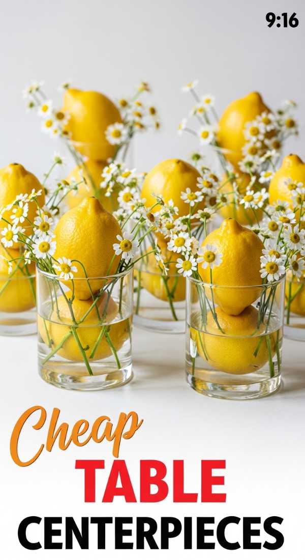 Zest for Life: The Ultimate Inspiration for a Bright Lemon Celebration Design 5 Lemon Table Centerpieces On A Budget 6a0031c3048b5