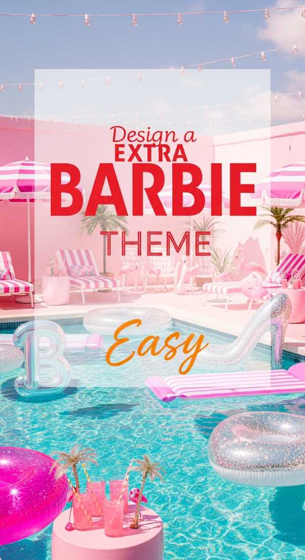 Design A Barbie Pool Party Theme In 4 Easy Steps 69fda918ac551