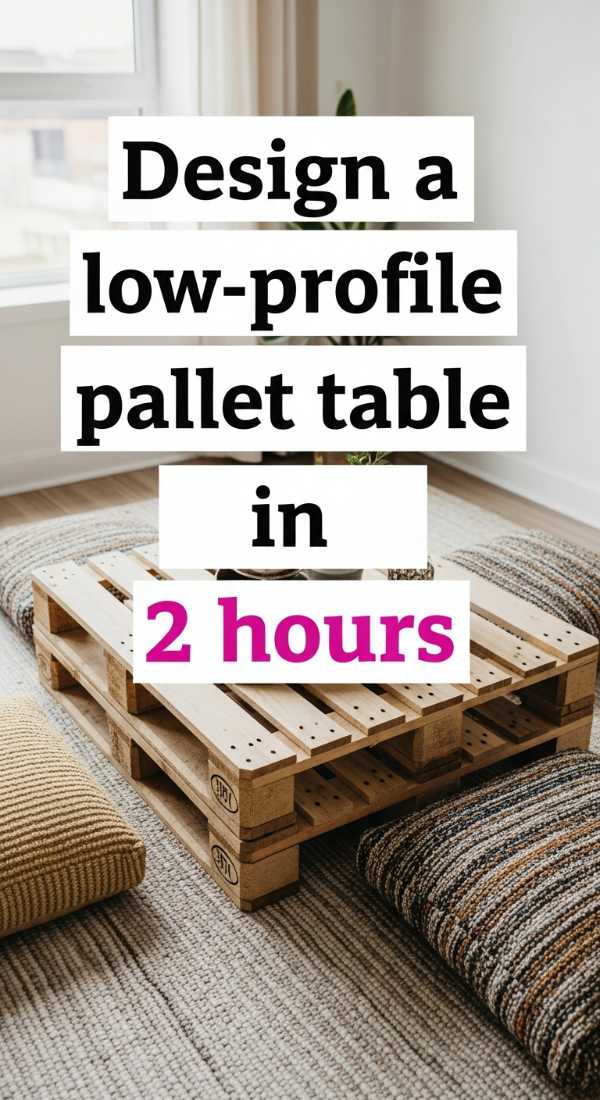 Design A Low Profile Pallet Table In 2 Hours 6a0326eec9df7