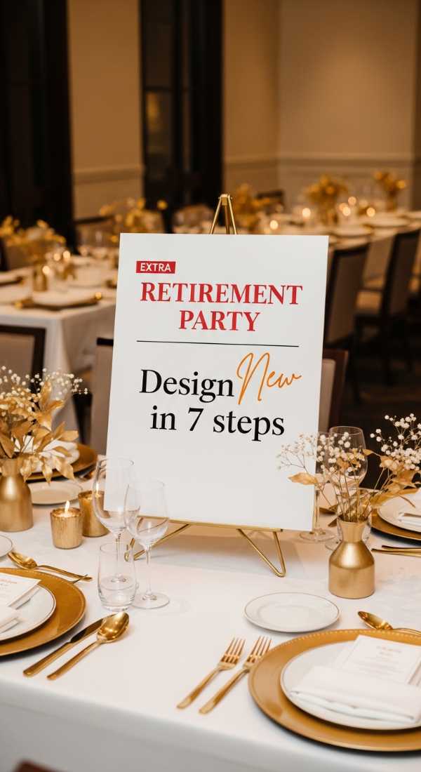 Design A Modern Retirement Party In 7 Steps 6a0db3c65fc92