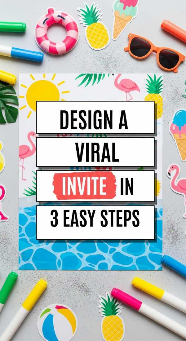 Dive Into Fun: How to Throw the Best Pool Party Ever Design A Viral Invite In 3 Easy Steps 6a0de772767e5