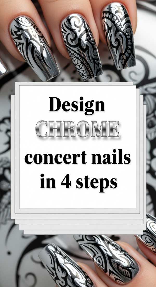 Design Chrome Concert Nails In 4 Steps 6a058de6e9fe3