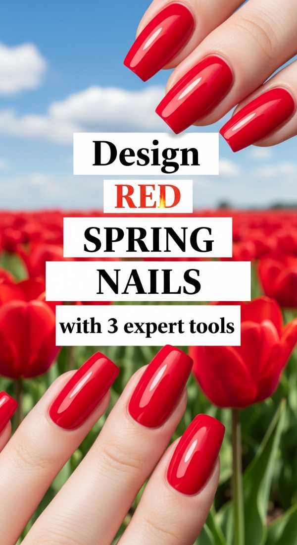 Design Red Spring Nails With 3 Expert Tools 69ff5955005b8