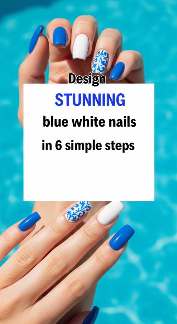 Design Stunning Blue White Nails In 6 Simple Steps 69f4c120b5026