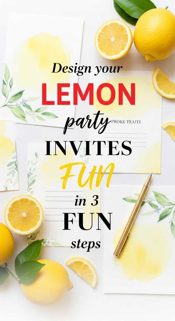 Design Your Lemon Party Invites In 3 Fun Steps 6a0031bf2e97e