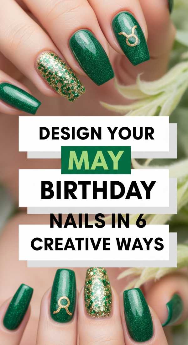 Design Your May Birthday Nails In 6 Creative Ways 6a05999315167