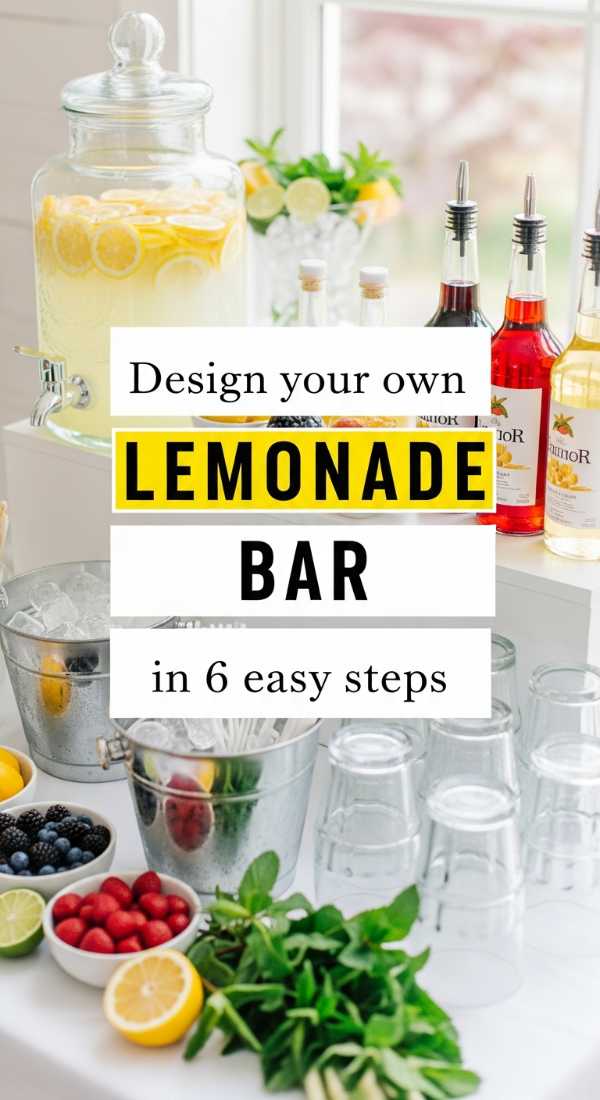 Design Your Own Lemonade Bar In 6 Easy Steps 6a070b801dd57