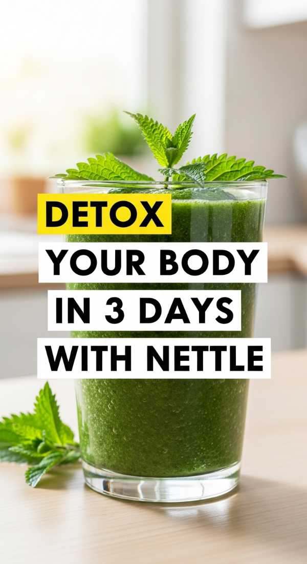 Detox Your Body In 3 Days With Nettle 69f47b38b584b