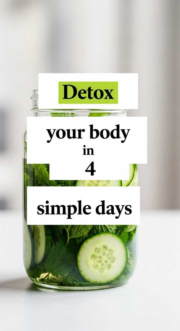 Detox Your Body In 4 Simple Days 69f47b3ae5377