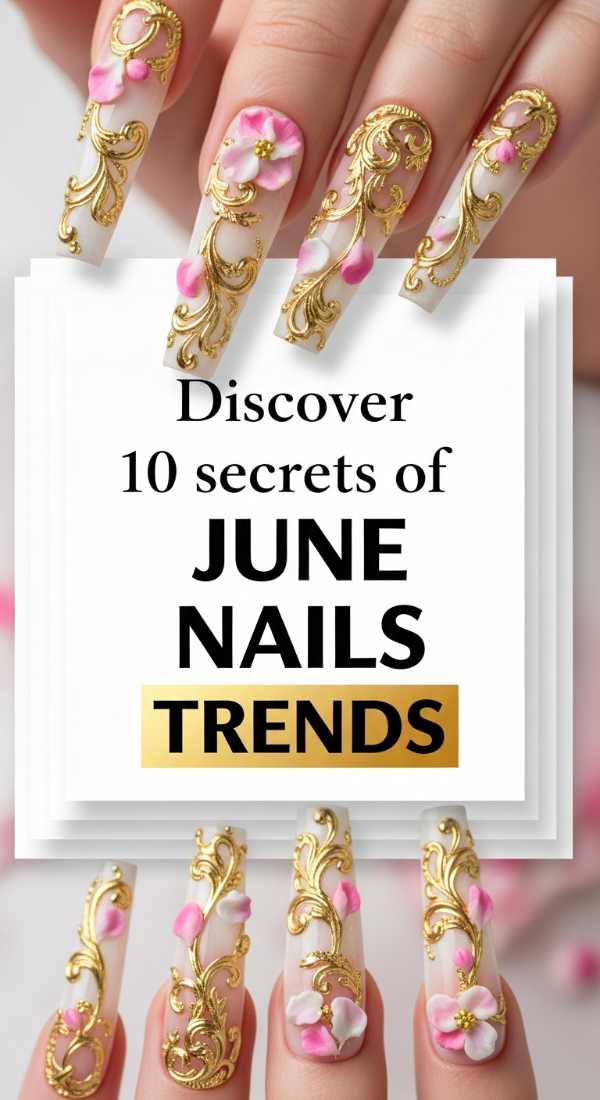 Sun-Kissed Styles: The Top June Nail Art Trends You Need to Try Discover 10 Secrets Of June Nails Trends 6a0f0db9433d5