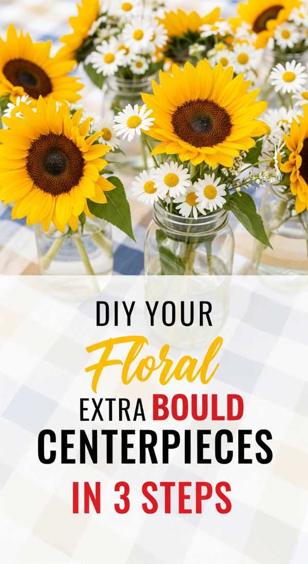 Diy Your Picnic Floral Centerpieces In 3 Quick Steps 6a0311b84bca4