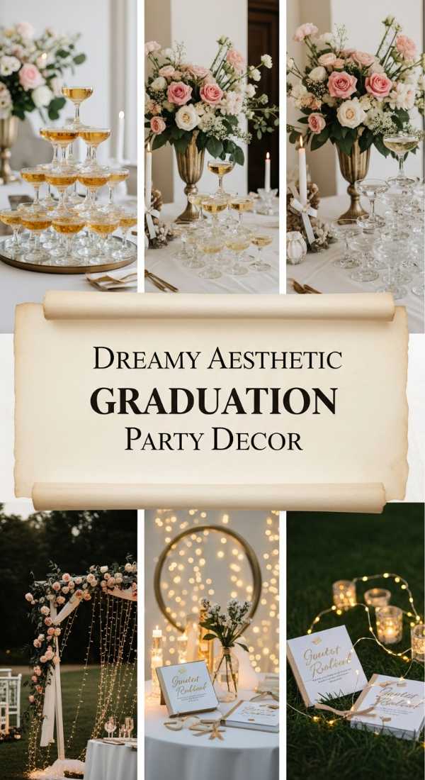 Dreamy Aesthetic Graduation Party Decor 6a134d1b5be00