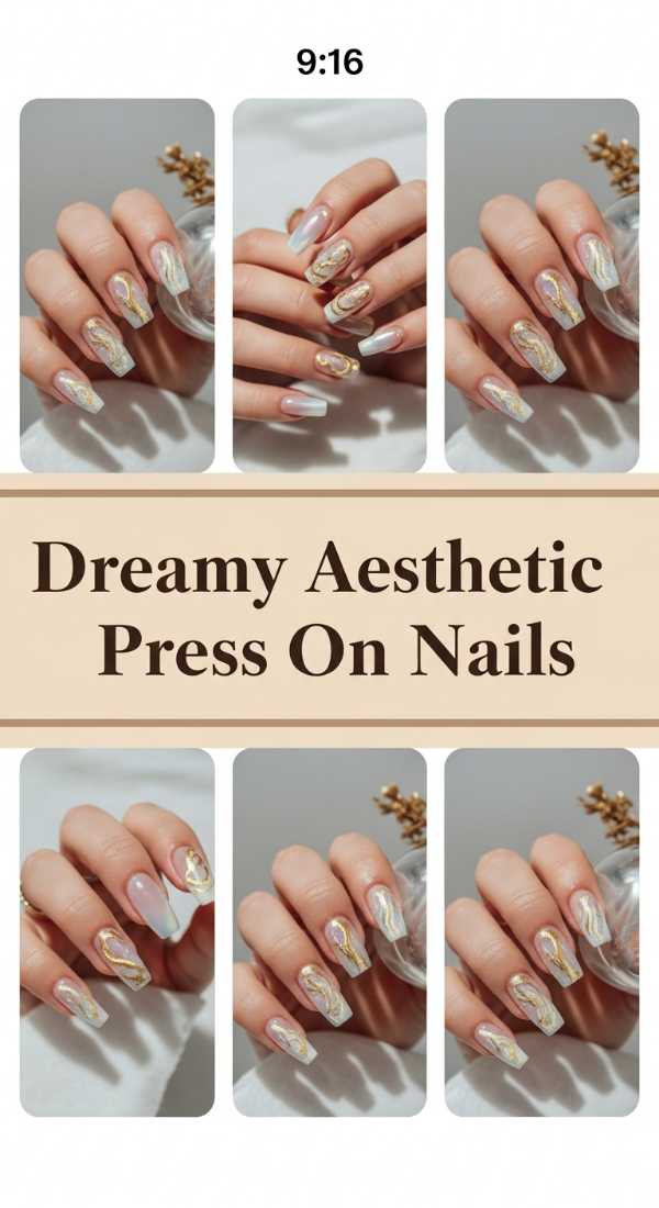 Dreamy Aesthetic Press On Nails 6a08582f96b63