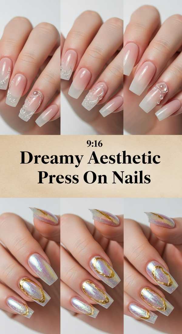 Beyond the Salon: Why Luxury Press-On Artistry is the New Standard Dreamy Aesthetic Press On Nails 6a085b89688b8