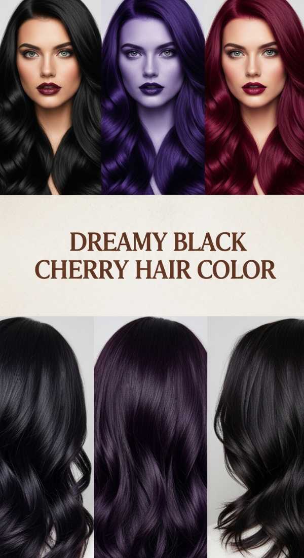 Dreamy Black Cherry Hair Color 6a14271fef6c7
